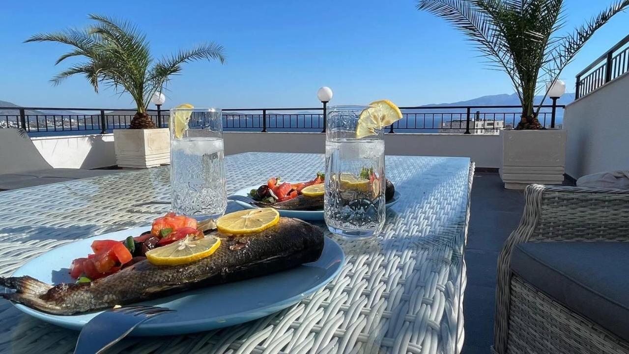 Teuta- Luxury Penthouse 200M2 Lägenhet Sarandë Exteriör bild
