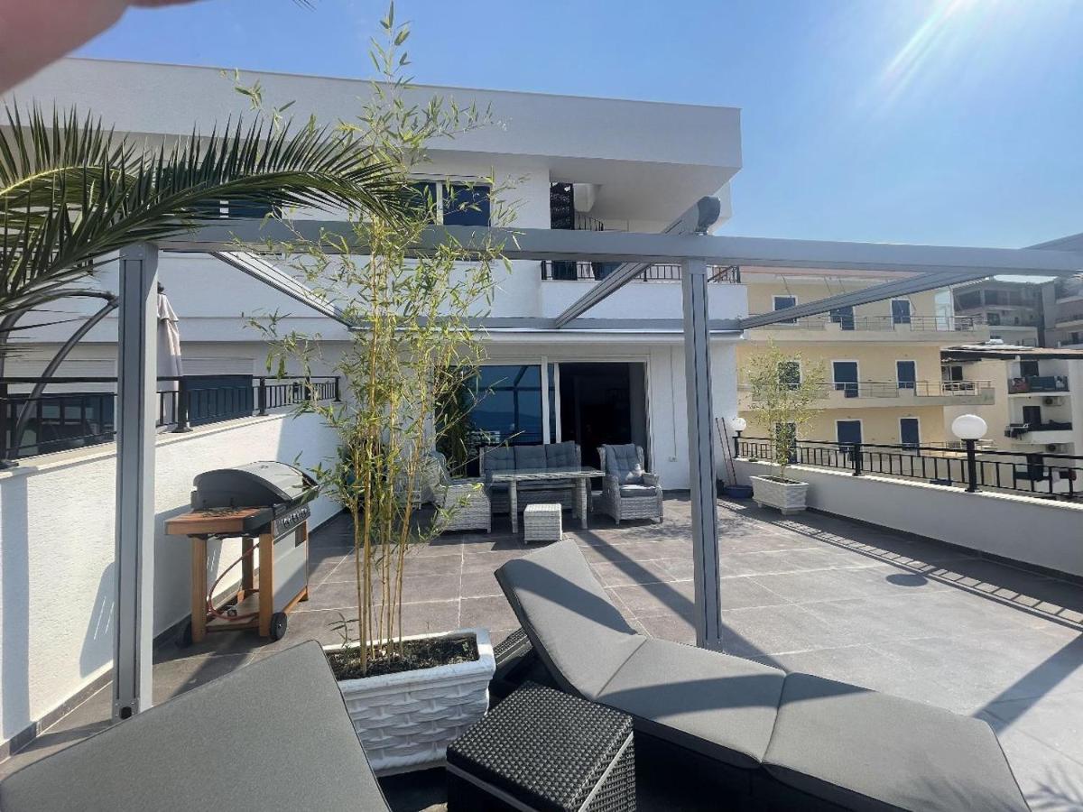 Teuta- Luxury Penthouse 200M2 Lägenhet Sarandë Exteriör bild