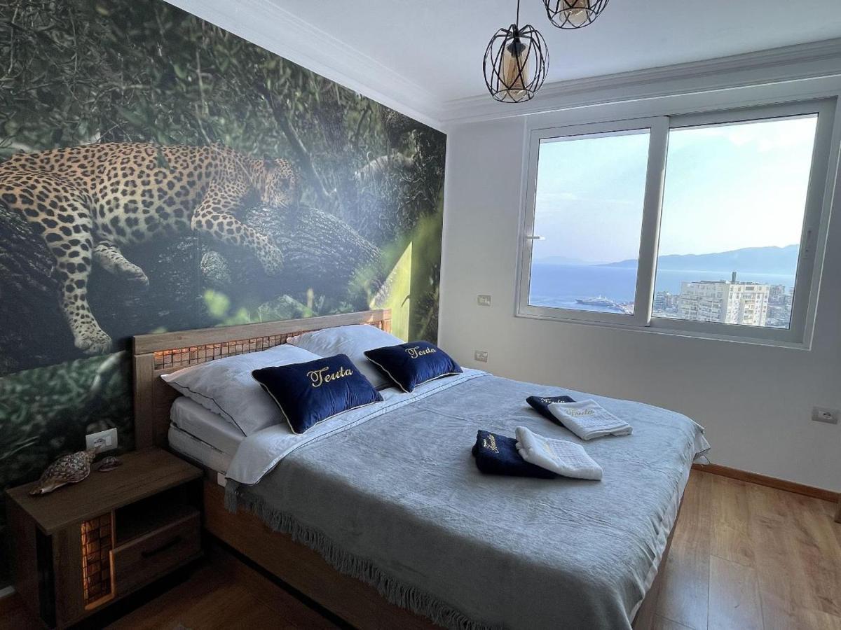Teuta- Luxury Penthouse 200M2 Lägenhet Sarandë Exteriör bild