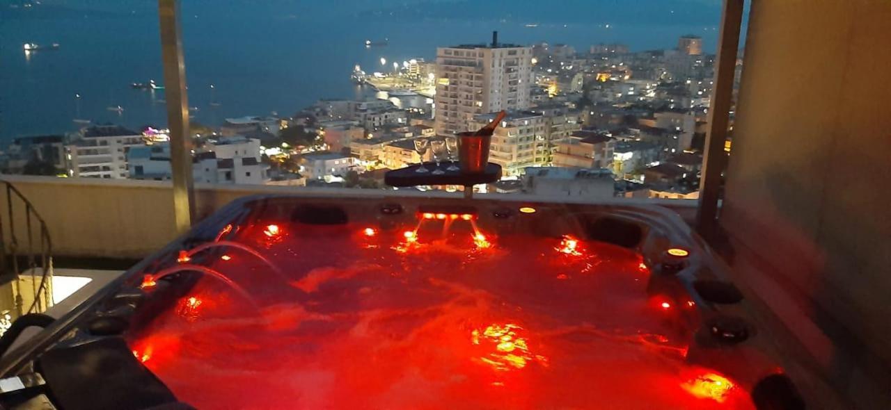 Teuta- Luxury Penthouse 200M2 Lägenhet Sarandë Exteriör bild